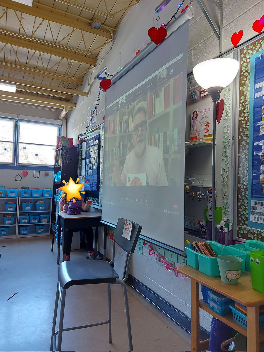 MsAMuise's tweet photo. For #NationalPinkShirtDay2023, we participated in #WITSprogram's Indigenous Pink Shirt Day presentation. Students got to meet the mascot, WITSup, and hear @peterhreynolds read his book, "Say Something". ☮️👚 https://t.co/DxXK5tnQlr