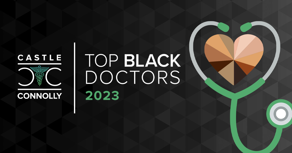 CastleConnolly's tweet photo. We are proud to announce the first-ever list of 2023 Castle Connolly Top Black Doctors! These exceptional black doctors represent the diversity of our network. Check out this year's list, and congratulations to all the recognized doctors! #cctopdoctors https://t.co/aNe2yqx5nc https://t.co/bqYBnXkkf5