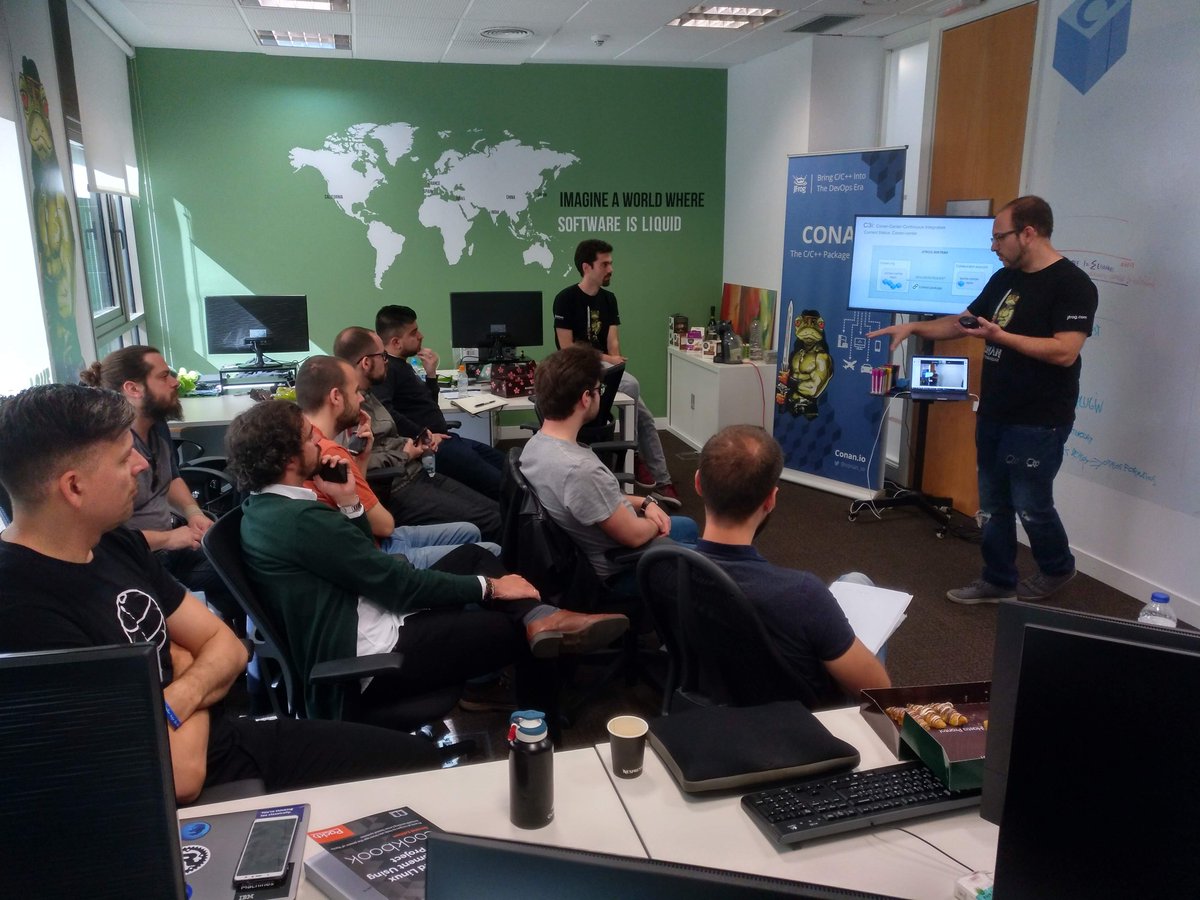 conan_io's tweet photo. Some curious usages come to mind: @asierlacasta with “Bob the builder”, @Longor using Conan for quantum computing SW, @awakecoding integrating Conan and Rust, @mark_final doing a GUI for Conan, @stefan_lemmens using #conan_io for LabView… so many interesting projects! https://t.co/WKpShbuuoD