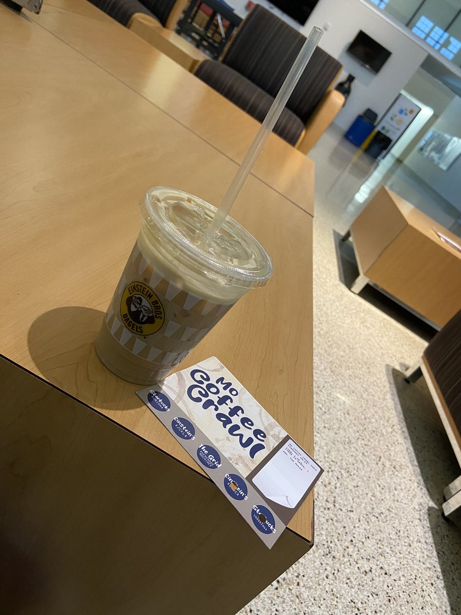 Best thing about the coffee crawl is trying out new coffee places!! #mocoffee <a href="/UCMElliottUnion/">Elliott Student Union</a>