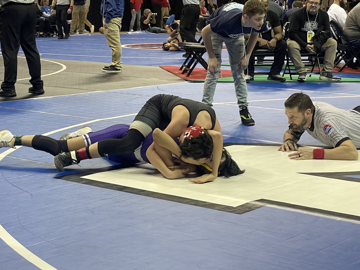 Brody wins by technical fall 17-1!