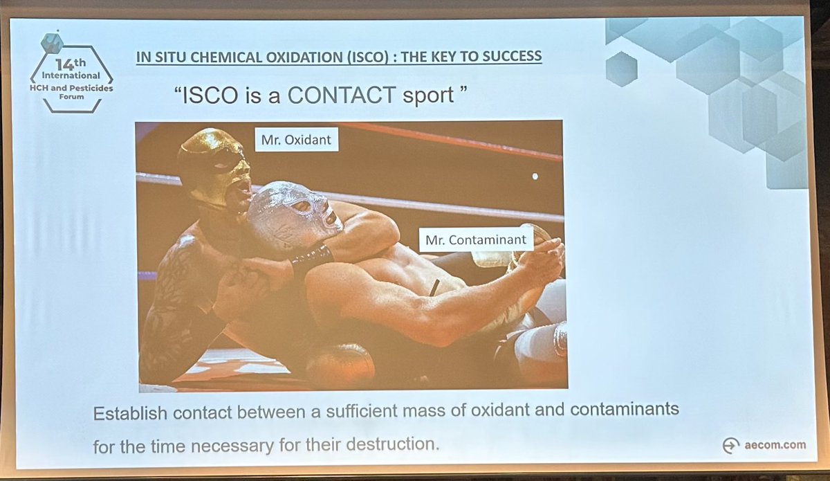 14thHch's tweet photo. David Alcalde, @aecom, knows how to attract attention 
@SargaStrategic @GobAragon 

#14ForumHCH #aragon #IHPA #sustainable #biotech #environment #HCH #publichealth  #internationalconference #HCH #HCHForum #lifesurfing #lindane #pesticides #science https://t.co/EtbXt0jh2D