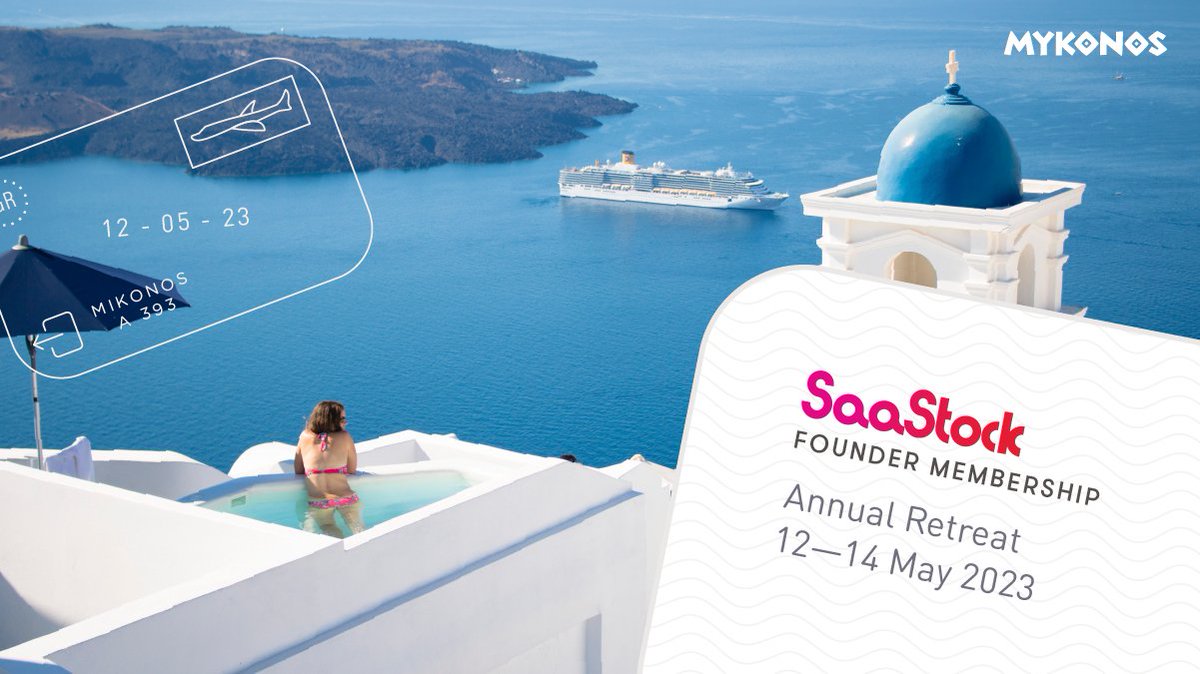 Shift_AI_Events's tweet photo. Curious about what the SaaStock Founder Membership Retreat is all about? 👀

It’s the ultimate opportunity to connect with like-minded #SaaS #founders, share ideas, &amp; gather insights from industry veterans to help scale your SaaS business🚀 

Learn more: https://t.co/IueKWp5FPK🌞 https://t.co/5ssVQ4toQl