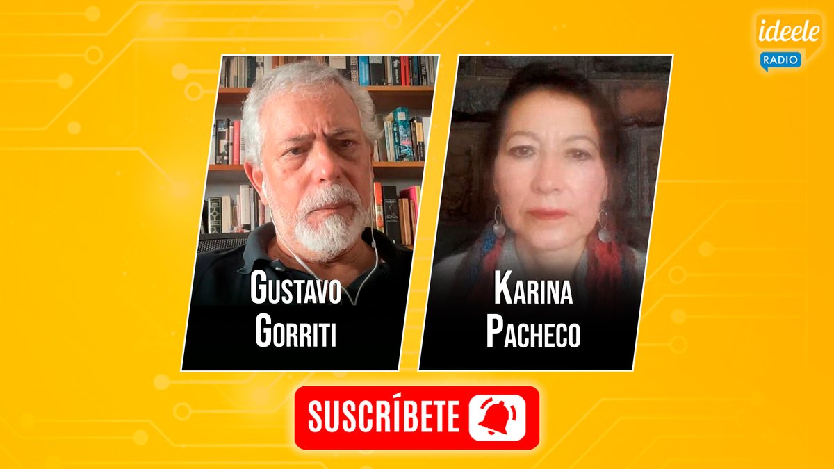 ideeleradio's tweet photo. 📹 VIDEO | #NoHayDerecho con #GlatzerTuesta [22-02-2023]

▶ Entrevista a #GustavoGorriti, director de @IDL_R; y a #KarinaPacheco, escritora.

🔴 YouTube: https://t.co/kS4SZs9Hvl https://t.co/QKfYp4bujx
