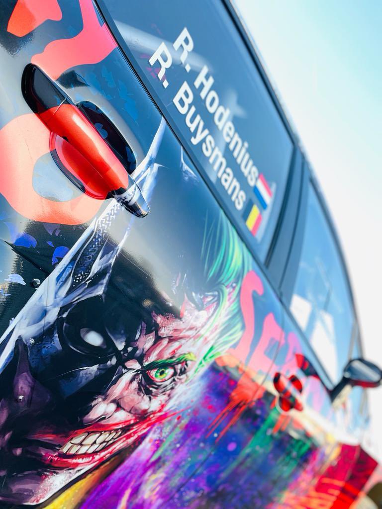 DirtFishRally's tweet image. The Joker! 🃏

@CitroenRacing has released images of the new livery on @DGSportCompet's C3 Rally2.

Are you a fan?