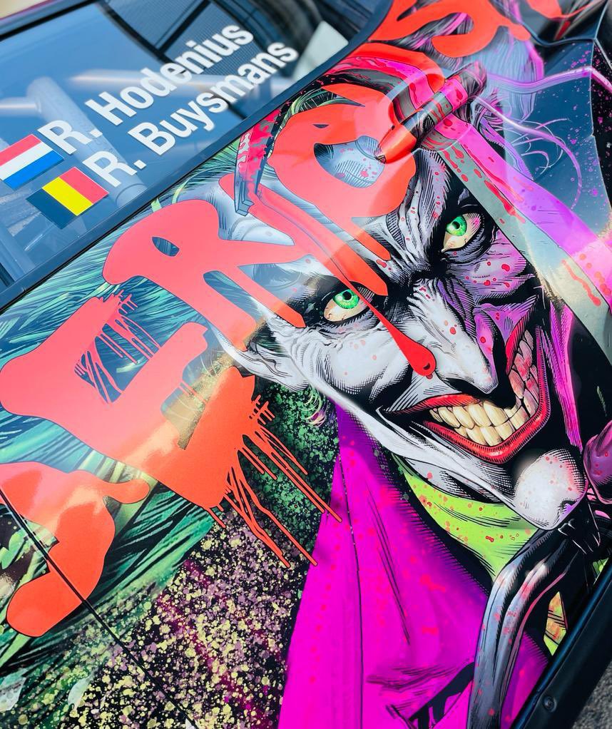 DirtFishRally's tweet image. The Joker! 🃏

@CitroenRacing has released images of the new livery on @DGSportCompet's C3 Rally2.

Are you a fan?