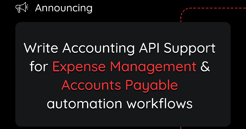 RutterAPI's tweet photo. 📣 Now introducing functionality to build Expense Management (EM) and Accounts Payable (AP) automation workflows using Rutter’s Write Accounting API for platforms like @QuickBooks Online and Desktop, @NetSuite, @Xero, @sagegroupplc, @Microsoft Dynamics 365 and @ZohoBooks.