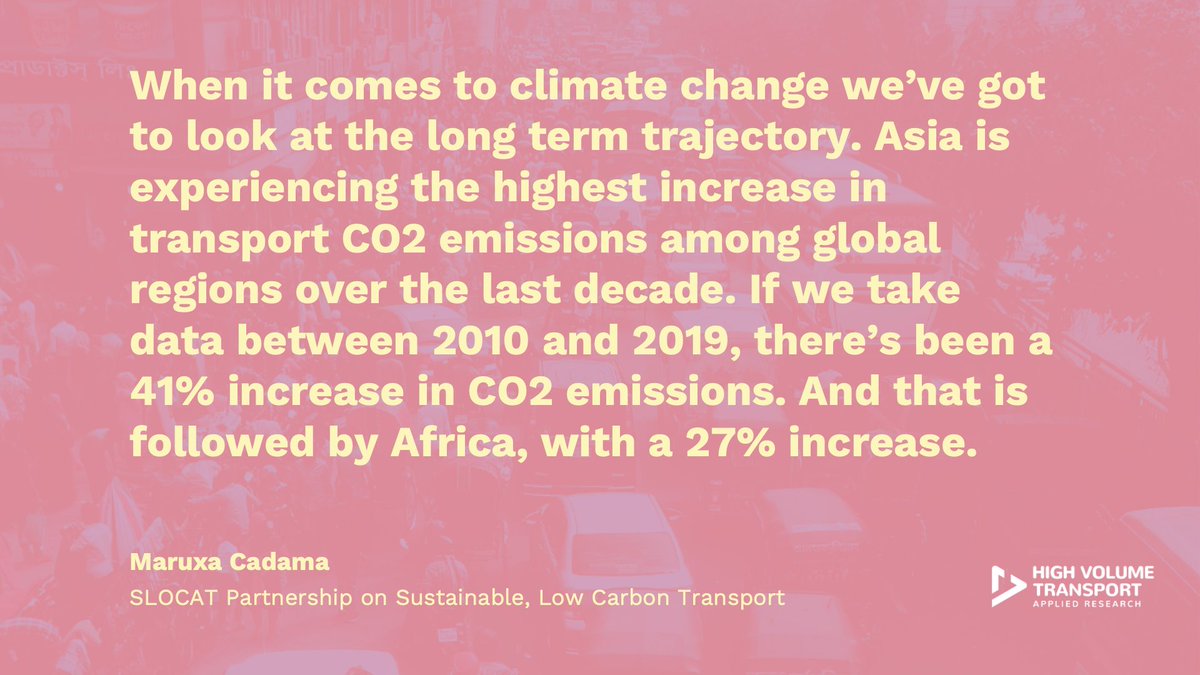 Transport_Links's tweet photo. 🎤 The latest episode of our podcast, #reimaginingmotion is live!

Listen to @SLOCATOfficial's @MaruxaCardama explain why lower-income nations, whose #emissions contribution is relatively low, should need to reduce them further. https://t.co/6yMyA1ydgJ