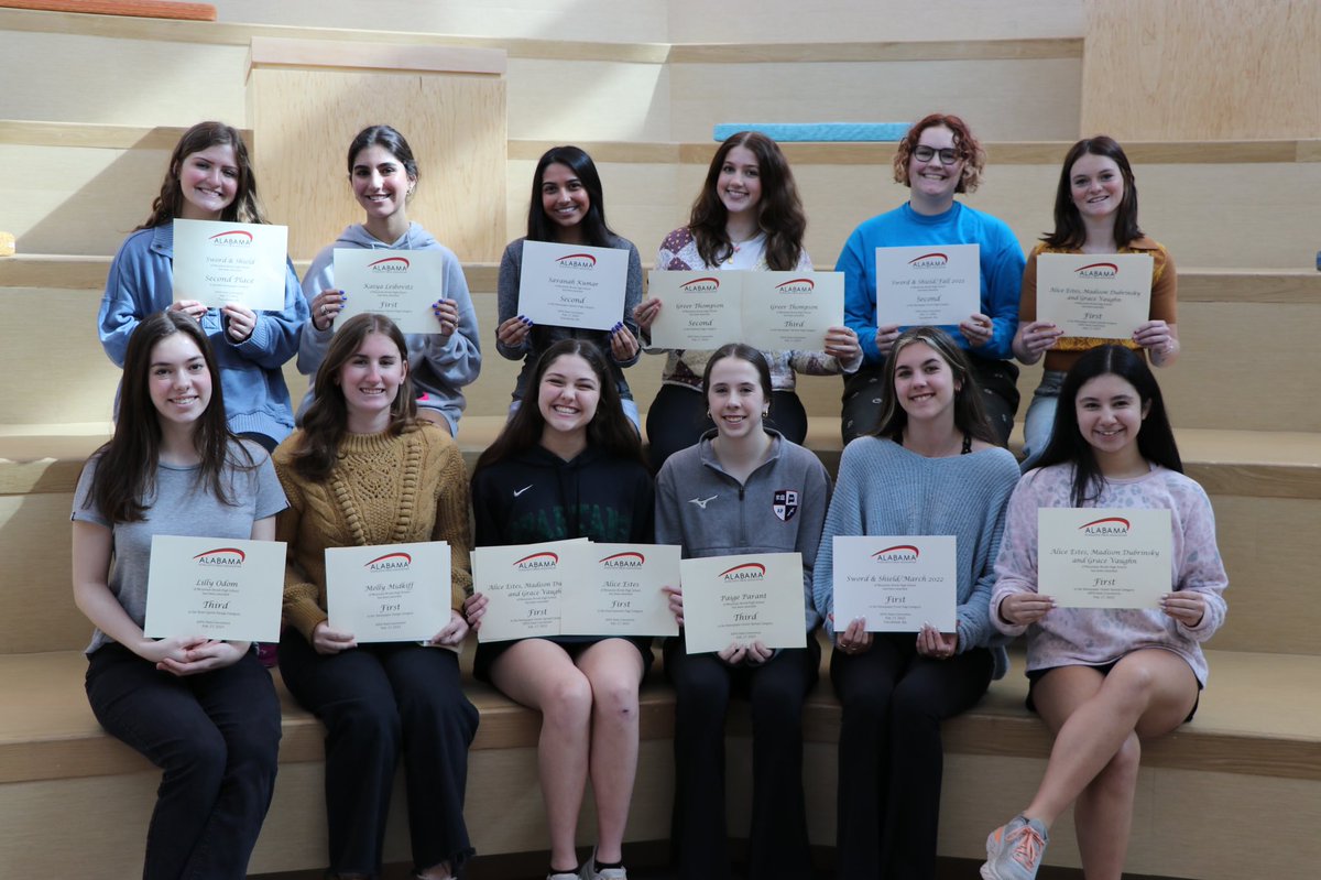 mtnbrookhs's tweet image. Congratulations to our multimedia students from the Sword &amp;amp; Shield and @HSSpartanTV for bringing home a combined 50 awards last week at the @AlaSPA convention!

🔗 mtnbrook.k12.al.us/Page/24814