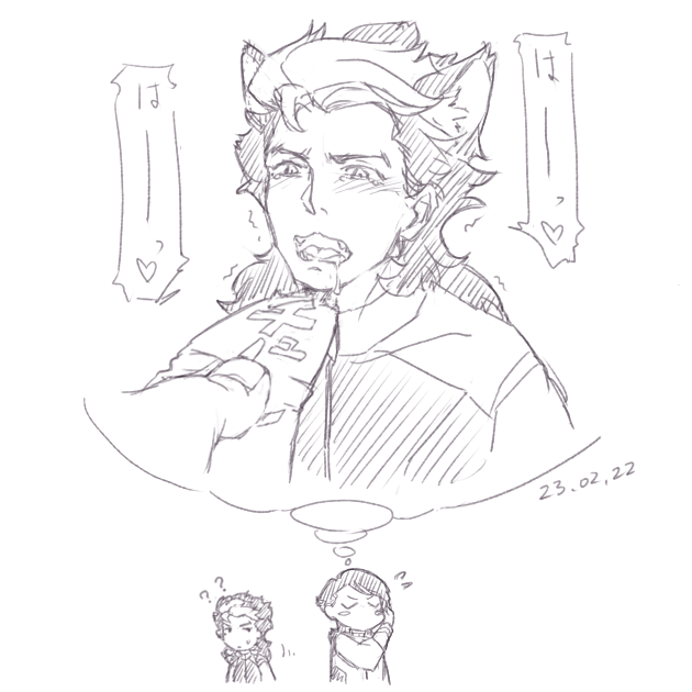 にいさんがねこの日(遅刻) 