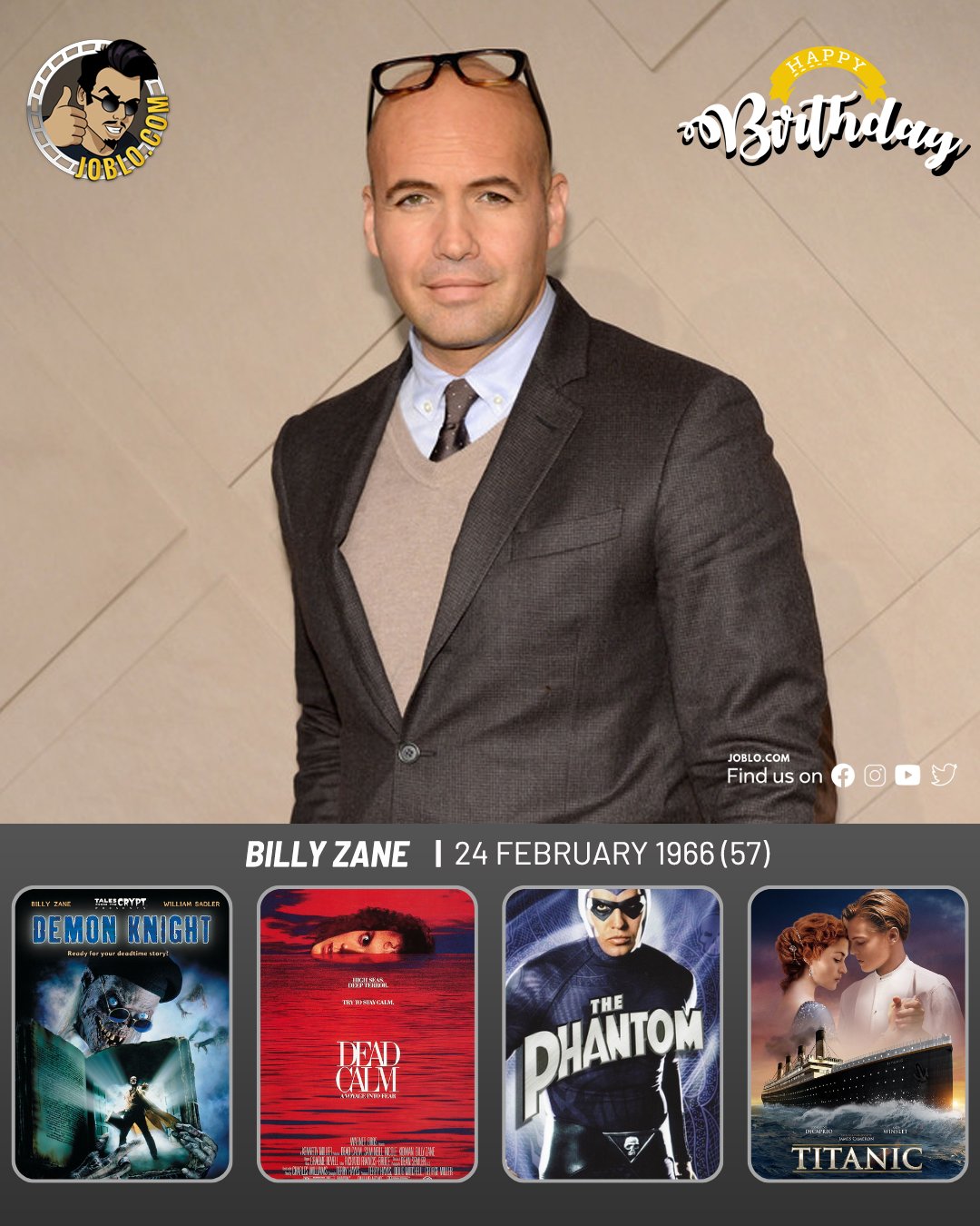 Happy birthday Billy Zane!  