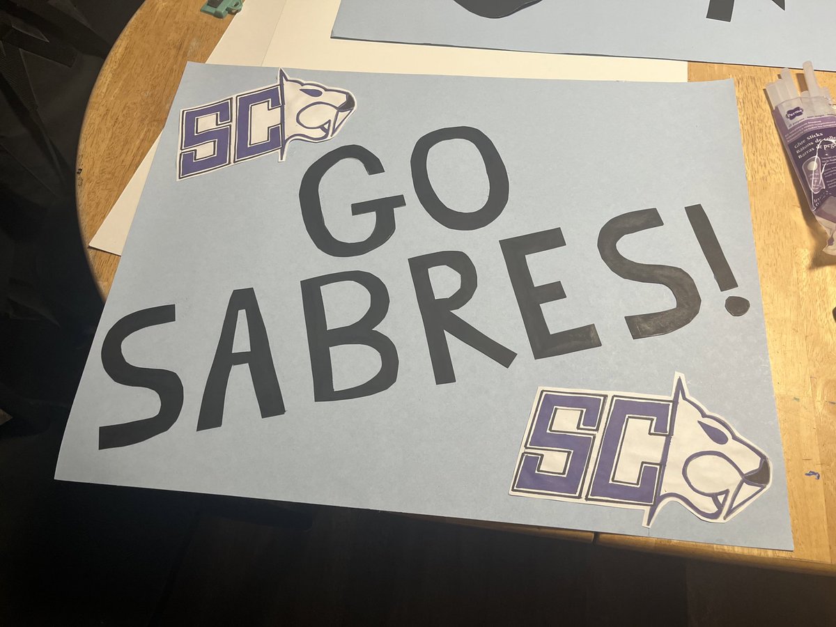 SabresBoys's tweet photo. We are ready for Playoffs! Round 2, Game 1 vs John Taylor today at Home 4pm!! https://t.co/yGbcrL2yEW