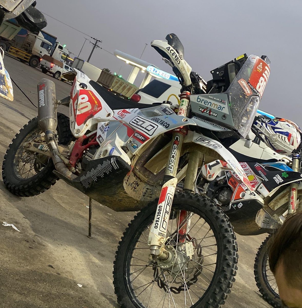 Jimbohillier37's tweet image. Reluctantly my @dakar Rally bike will soon be up for sale, if anyones interested please drop me a msg.

#onecarefulowner