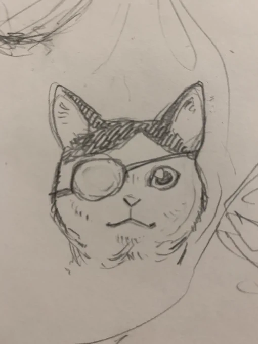 #1日1ラクガキ
タモリ倶楽部ショックと #ねこの日 を合わせられるキャラを以前つくっていたのでした。
若い頃のタモリさんがモデルのひとつでした、このこ。
#歌舞伎町探偵セブン 