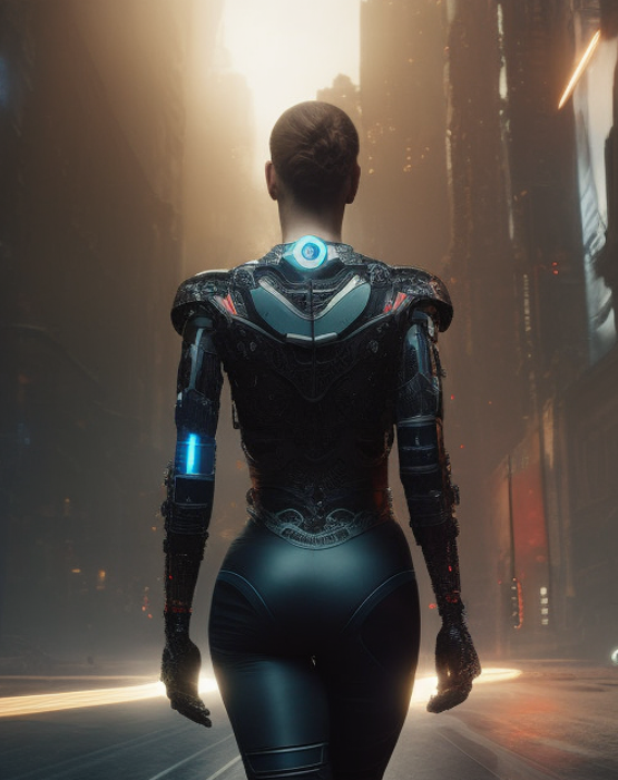 sedetweiler's tweet image. The future is now. :-)  #stablediffusion2 #DreamStudio #scifi #AIart