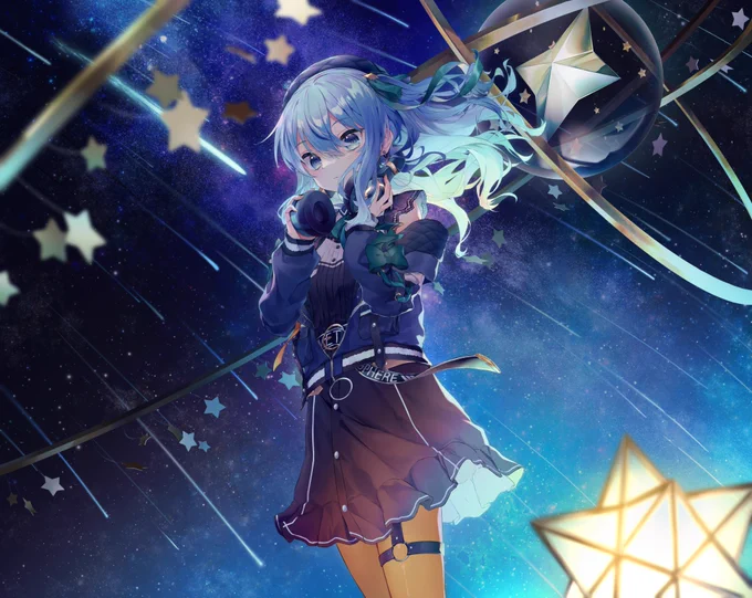 最近はすいちゃんの歌声聞いて活力もらってます#ほしまちぎゃらりー 