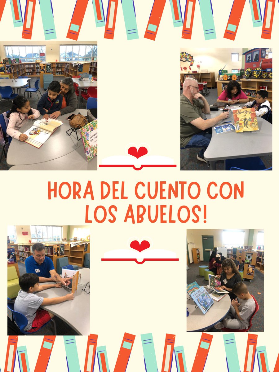 NISDmartinlib's tweet photo. Beginning the day by sharing the love of reading w/grandparents @NISDmartin! ~Comenzando el día compartiendo el amor por la lectura con los abuelos! #luchadoralibrarian #martinreads @NISD @NISDLib @mafaulkenbery https://t.co/xoMFZcXIkR