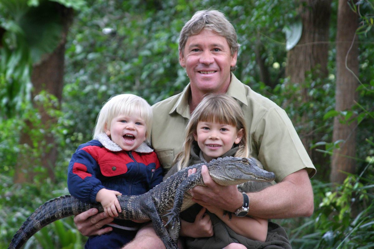 Complex's tweet photo. HBD to Steve Irwin, who would’ve turned 61 today.

You are missed. 💚🕊 https://t.co/CWOWDYuTbt