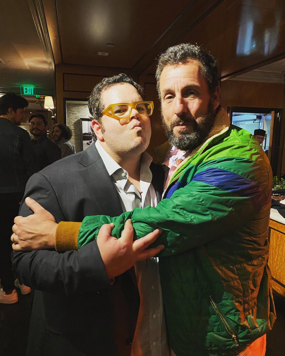 An image of unrequited love. Nevertheless, what a joy and privilege to celebrate the life and career of my friend and childhood idol @AdamSandler who is receiving the #marktwainprize for his incredible legacy as a comedian, actor and human being. Love you my friend.