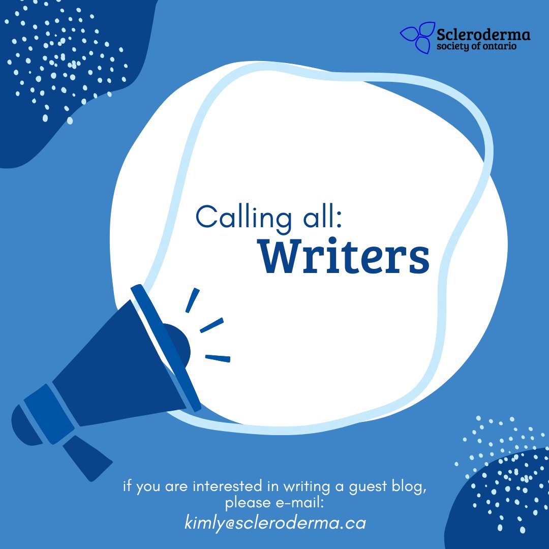 scleroderma_sso's tweet photo. We will be launching a #blog very soon and want it to be a #resource for everyone, whether they are someone living with #scleroderma or if they have never heard of the #disease
#hardwordharderdisease #raredisease #autoimmune #chronicillness #blogwriters #writers #healthcare https://t.co/ZZSIrqhtM1