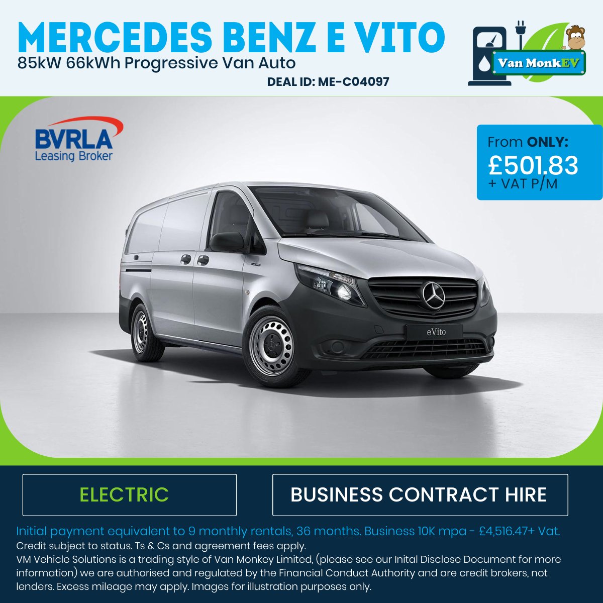 Looking for a dependable electric van? 🚚

Make sure you have a gander at the Mercedes Benz e-Vito!

Features Include:
🎥 Reversing Camera
🛑 Active Brake and Attention Assist
💺 Heated Drivers Seat

#mercedes #vito #electricvan #leasingdeals