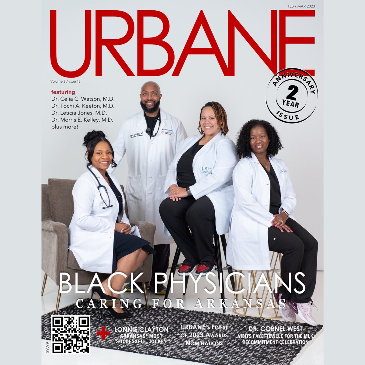 Stop by the URBANE Magazine booth at the 2023 UAMS Midsouth Black Expo!!

We’ll have our current issue, official URBANE merch, previous URBANE issues, AND the Volume 2 Anniversary Gift Set available ($65) - all while supplies last!

#BlackExpo #BlackBusinesses #URBANEArkansas