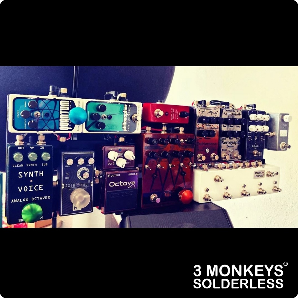 #REPOST @weirdwiredmusic⁠
Bass setup for club gigs and small stages is ready🤙 Special thanks to <a href="/iron/">Iron</a>.ether @broughton_audio @americanloopers @pigtronix @3monkeyssolderless @barefootbuttons @pedaltrain⁠
------------------------------⁠
#3monkeysamps #… instagr.am/p/Co-GDVEOvVF/