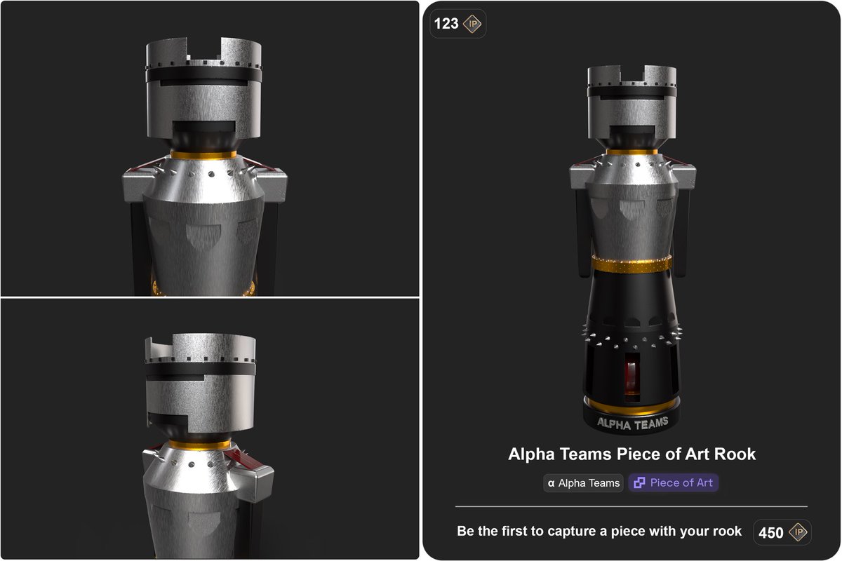 BishopBattalion's tweet photo. The #BishopBattalion alpha teams NFT lineup continues to grow. Introducing our rook for week 5 of the alpha teams leaderboard at @TheImmortalGame. Next week is the bishop and you know we have to do something special there 👀 #chess #onIMX https://t.co/Rcxh6T4Xc2