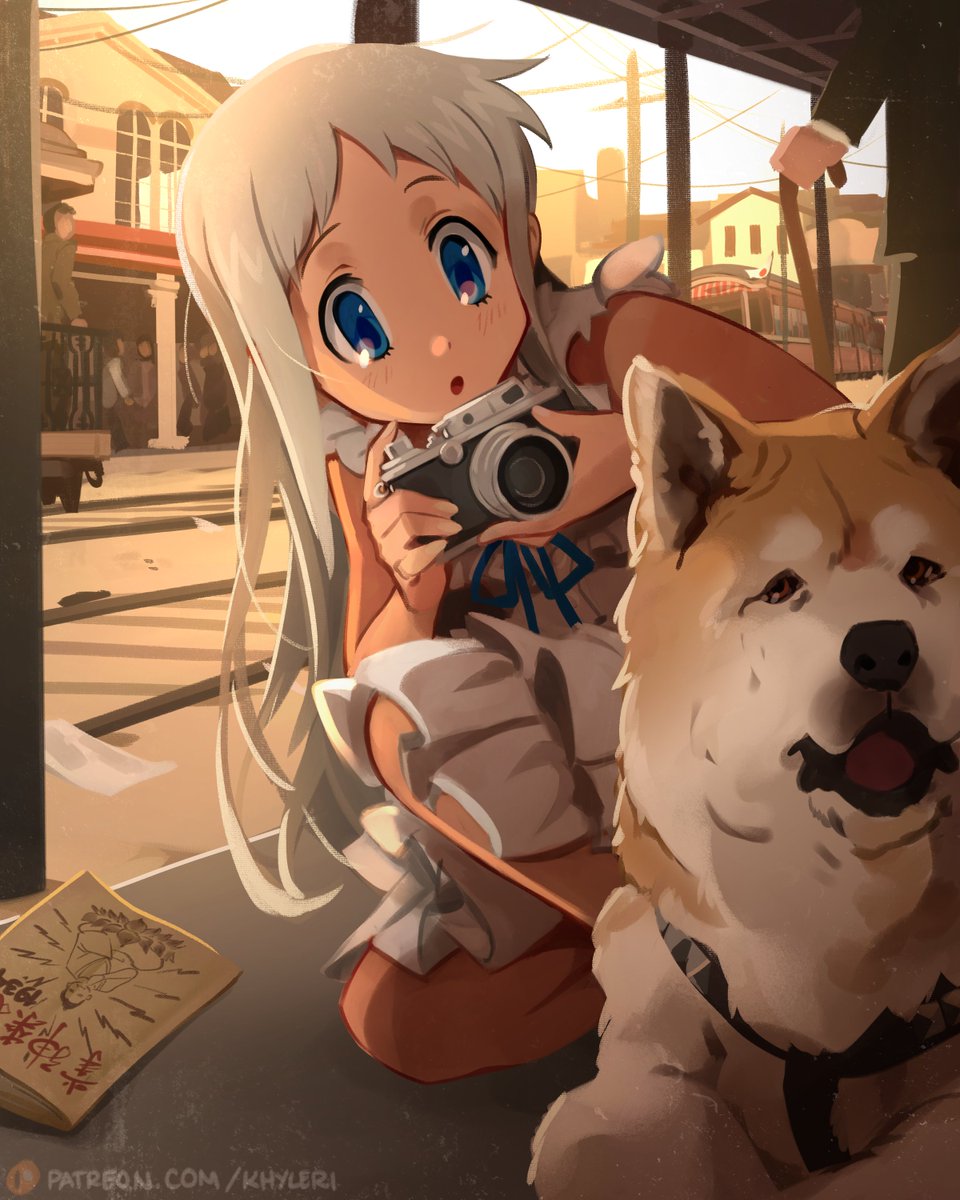 khyleri's tweet photo. We met an old dog today https://t.co/OWZB2tN1o8