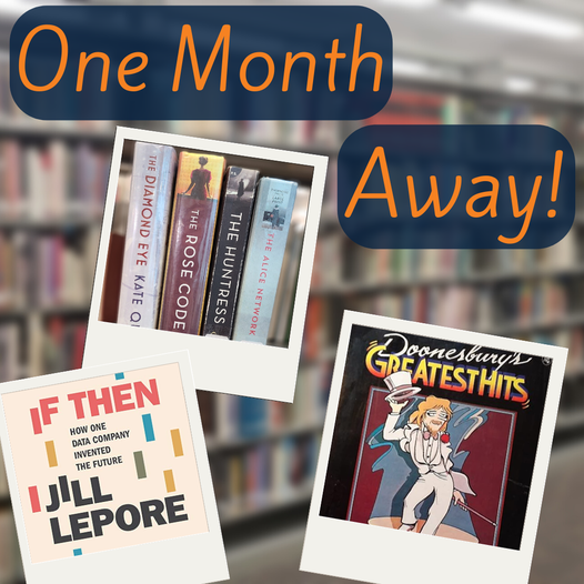 We are one month away from our 28th season and could not be more excited! 🥰 Dates for Kate Quinn, Garry Trudeau, and Jill Lepore are 3/21, 4/18, and 5/9 respectively. Get your tickets at linktr.ee/foclsyracuse.