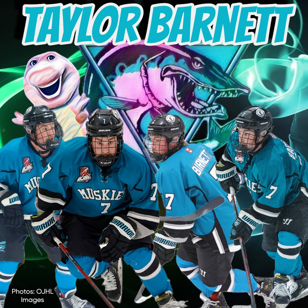 OA Appreciation 🐟

<a href="/colts_7777/">Taylor Barnett</a> has been a force with the Muskies this season. Setting a new career high in goals, assists &amp; points.

Barney was always someone we hated to play against and are very glad he chose to play his OA year with us.

#OnceAMuskie #AlwaysAMuskie