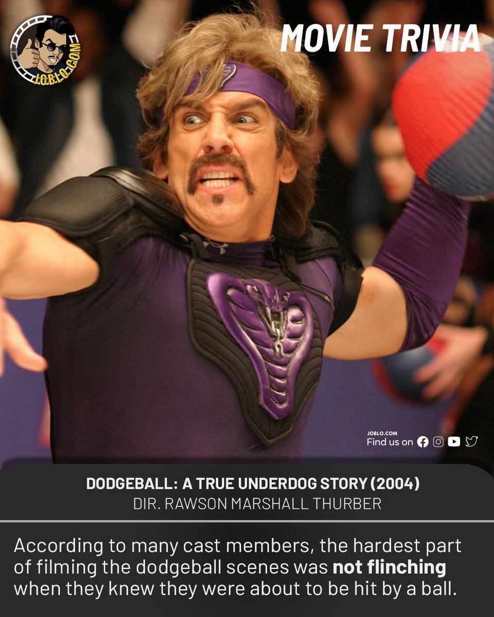 Movie Trivia! Dodgeball A True Underdog Story (2004) 🎥 JoBloMovies joblomovies