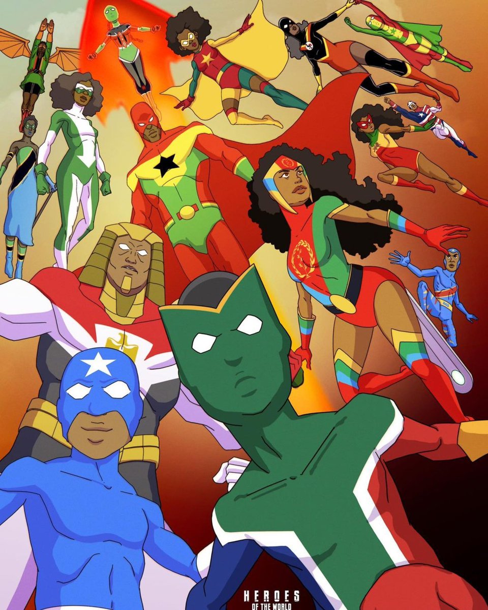 Old Vs. New! #Africa #Heroes #BlackHistoryMonth