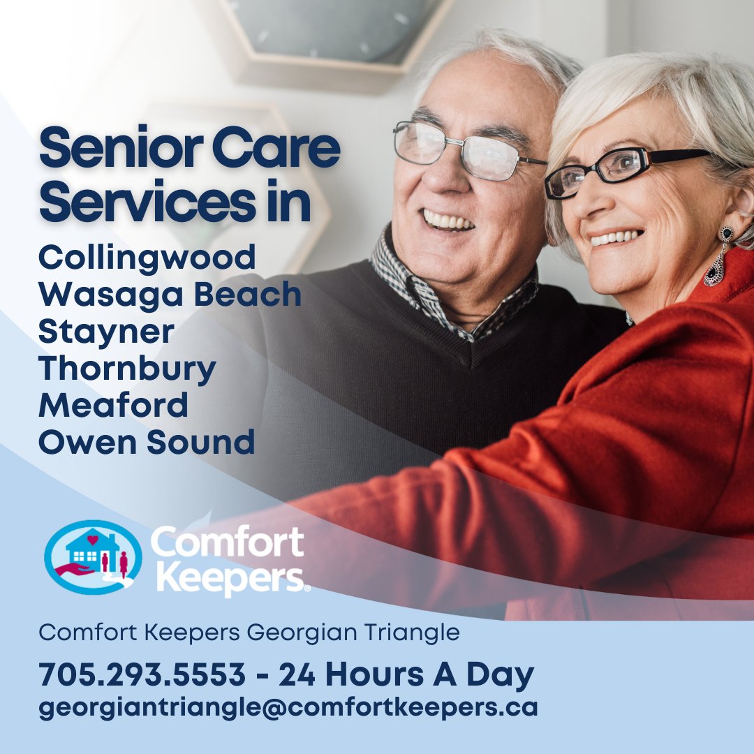georgiancomfort's tweet photo. #ComfortKeepers #Collingwood and #GeorgianTriangle are here to help.
We have skilled #Caregivers who are working with us to provide better senior, adult and family focussed #InHomeCare services.

Give us a call today!
705-293-5553

https://t.co/wtI4YI60HG https://t.co/mp9seS5Tgo