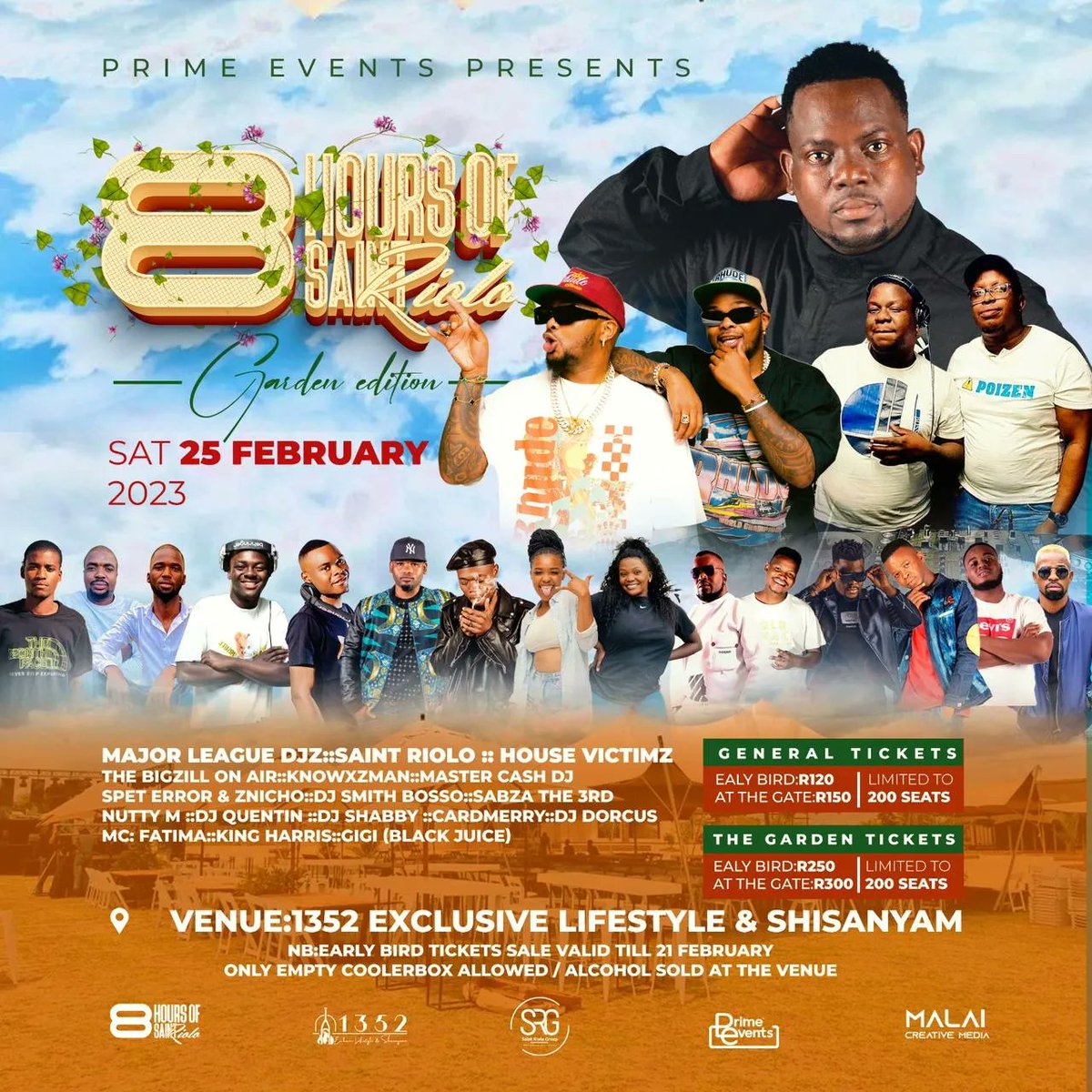 AdvoBarryRoux's tweet photo. All roads lead to Nkomazi this Saturday with @MajorLeagueDJz , @saint_riolo and more. if you’re in Nkomazi and you’re not attending this event, I put it you that you will miss out a lot. https://t.co/5KrHpmB1qg