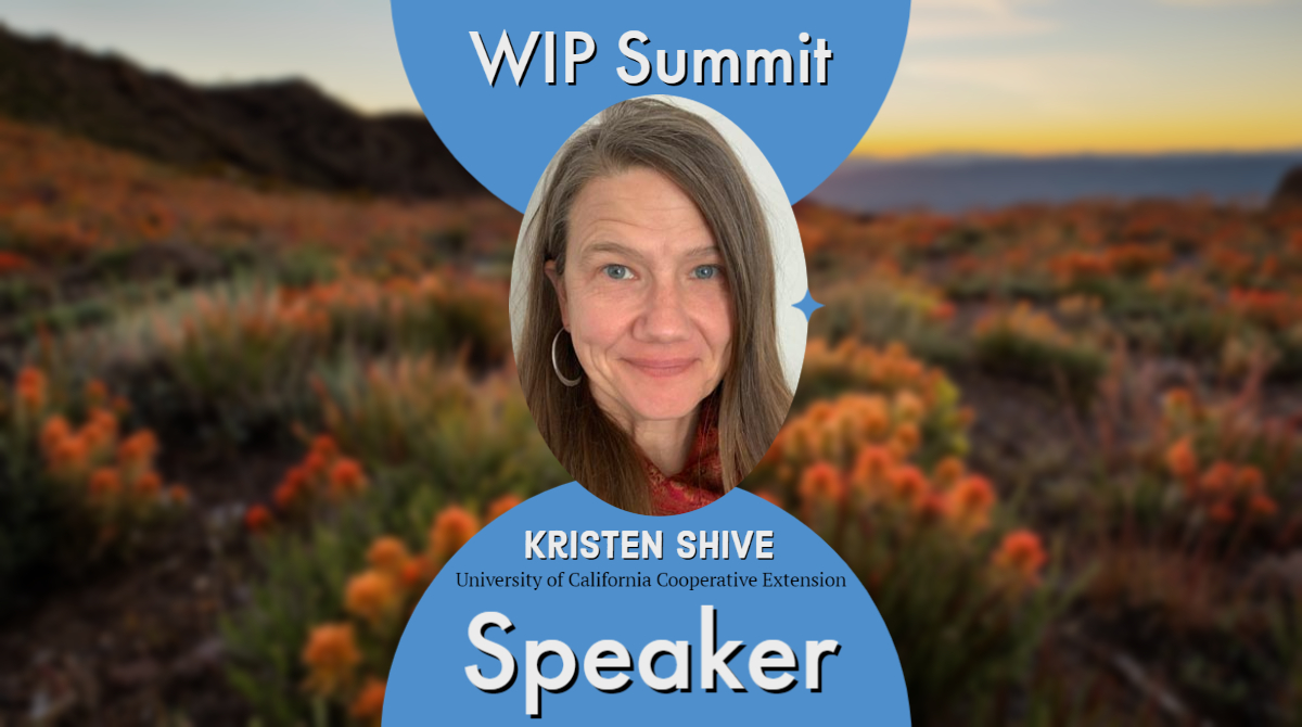 CAsWatershed's tweet photo. The 2023 #WIPsummit is fast approaching! There will be a fantastic lineup of WIP Summit Speakers this year, including Kristen Shive from the University of California Cooperative Extension. See the full list of speakers and details at: https://t.co/smZkmJ1Ojp https://t.co/TMWiAIaWj6