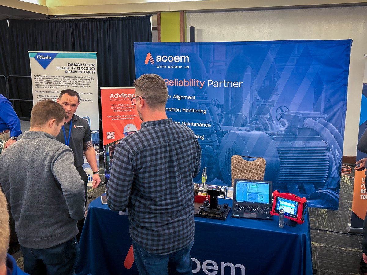 AcoemUSA's tweet photo. We had a blast at Indycon yesterday! Thank you to everyone who stopped by our table and SMRP Indiana for putting on a solid event. 👍
#acoem #reliability #smrpindy #smrpindycon2023 https://t.co/Xsll9XJ3nV