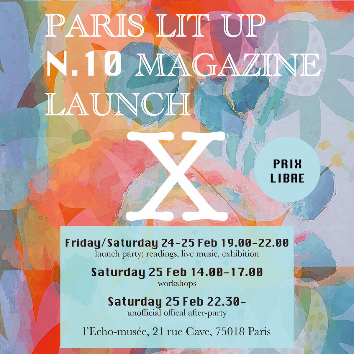 esnorthey's tweet photo. I'm in this! I shall also be at this, proving in front of a live audience that I can, in fact, read. I fell in love with writing and spoken word by spending many beautiful nights at Paris Lit up events. It's a full-circle moment for me to be in their magazine. https://t.co/YWu3mPwQoJ