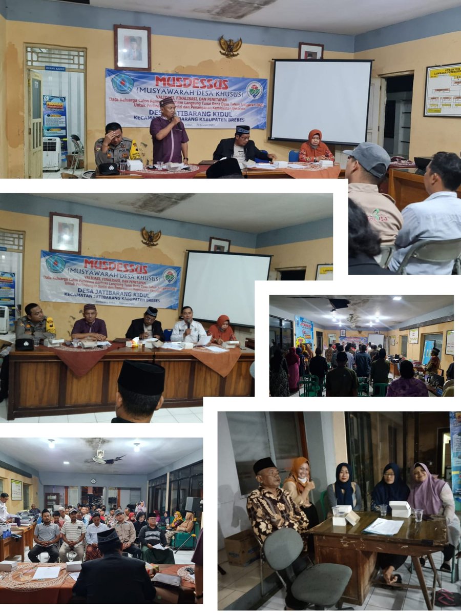 SitiRosdianah's tweet image. Musdessus Verifikasi, Validasi dan Finalisasi Penetapan KPM BLT Dana Desa Tahun 2023 Desa Jatibarang Kidul 

Jatibarang Kidul, 22 Februari 2023

#BLTDD2023
#P3KE
#KPMD

@Agus2Prihanto