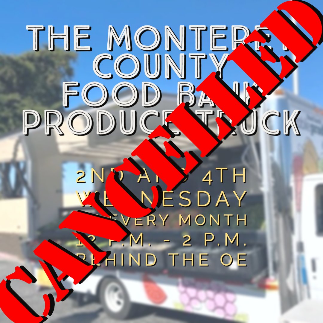 BasicNeedsCSUMB's tweet image. Out of an abundance of caution, we have postponed the produce truck tomorrow. Extreme winds and rain will damper this lovely event! We want everyone to be safe and secure, so we&apos;re offering double points to shop inside the Hub from 12 pm - 2 pm Wednesday, February, 22