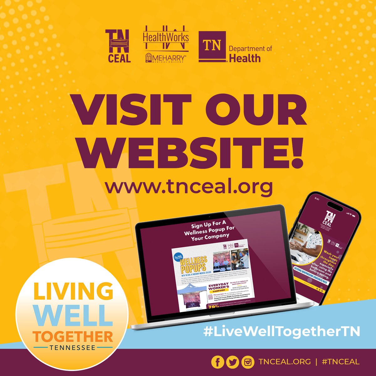 etsucrhr's tweet photo. Visit https://t.co/pHHy80pZbK today!
#TNCEAL #HealthWorksTN #GetBoosted #LiveHealthy #LivingHealthy #LivingSafe
#StayingEducated #StayInformed #LiveInformed #LivingWellTogetherTN https://t.co/8g9BdrYQvr