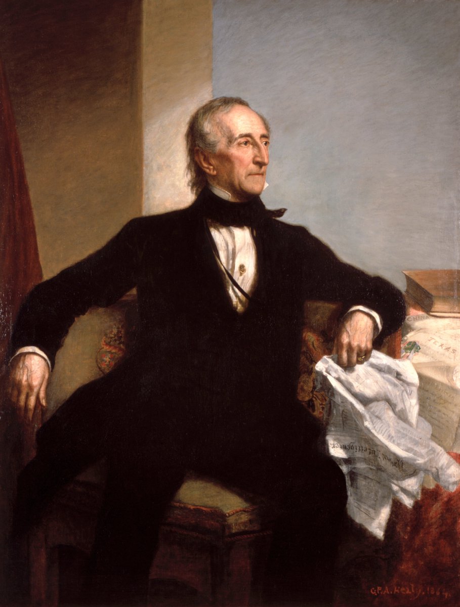 NFT - NonFictionTales: John Tyler, the tenth President of the United States, was the first vice president to assume the presidency due to the death of a sitting president. #JohnTyler #USPresidents #History