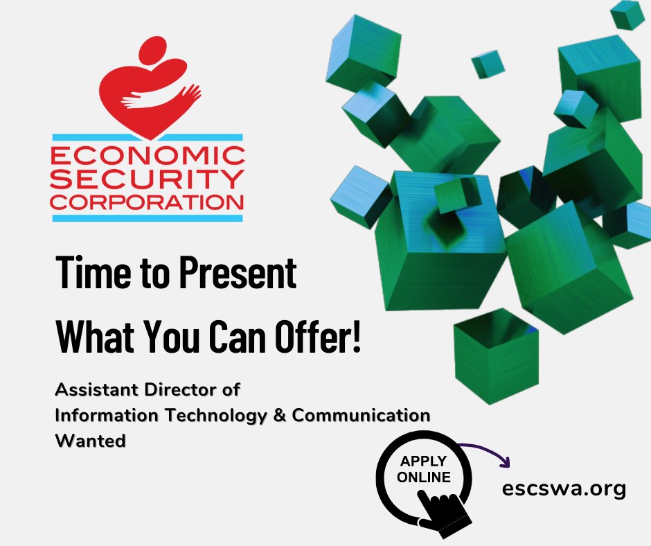 Build your future with us! Are you the person we are looking for? Click the link below for a job description and apply online! bit.ly/assistantITdir…
#areyoutheone #communityaction #itassistantdirector #jobthatmatters #makingadifference #jaspercounty