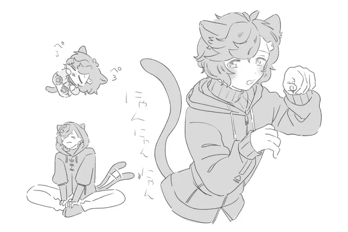 描いてたら恥ずかしくなってきた 