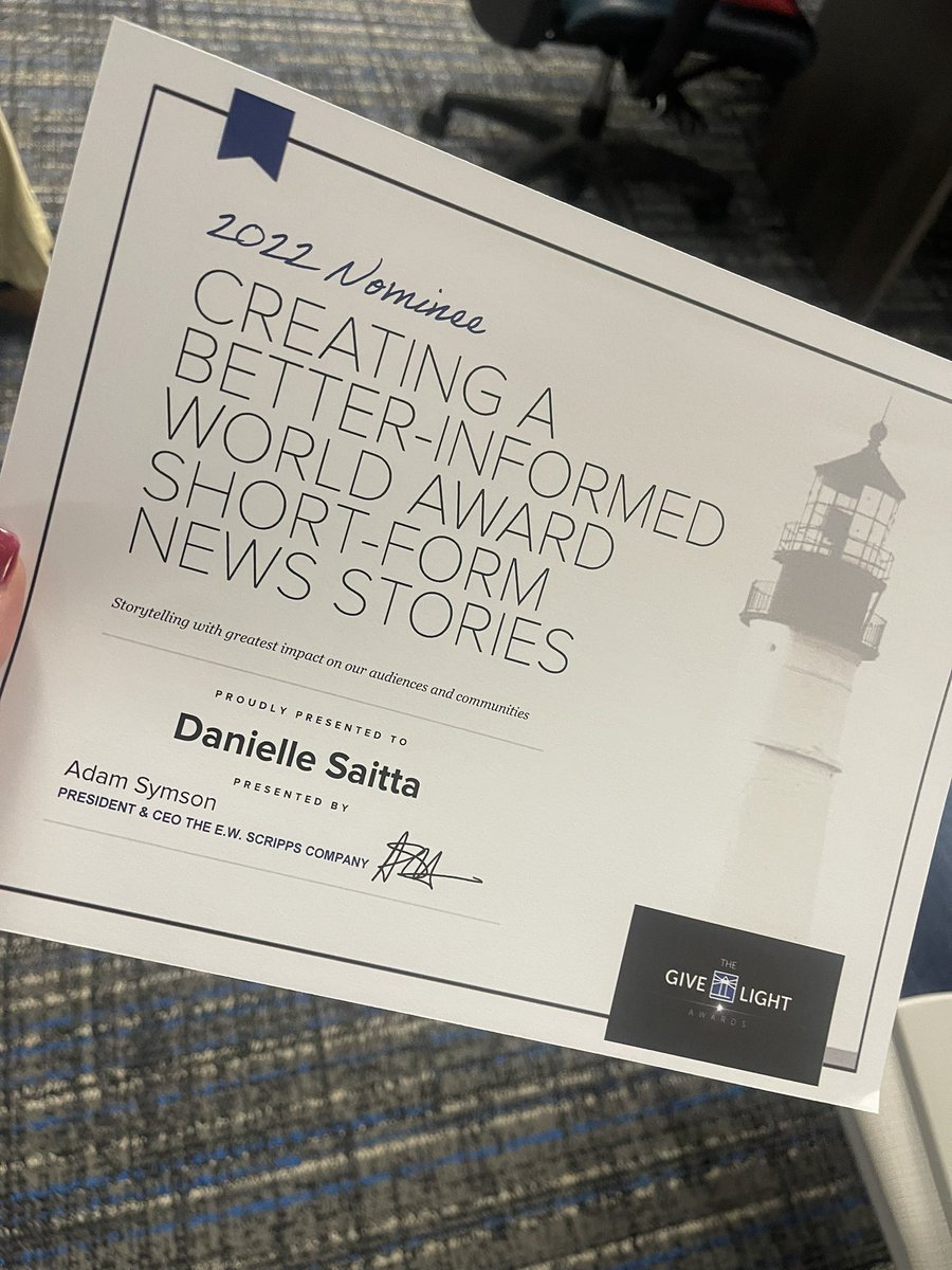 This was pretty neat to receive! So grateful for this recognition ☺️