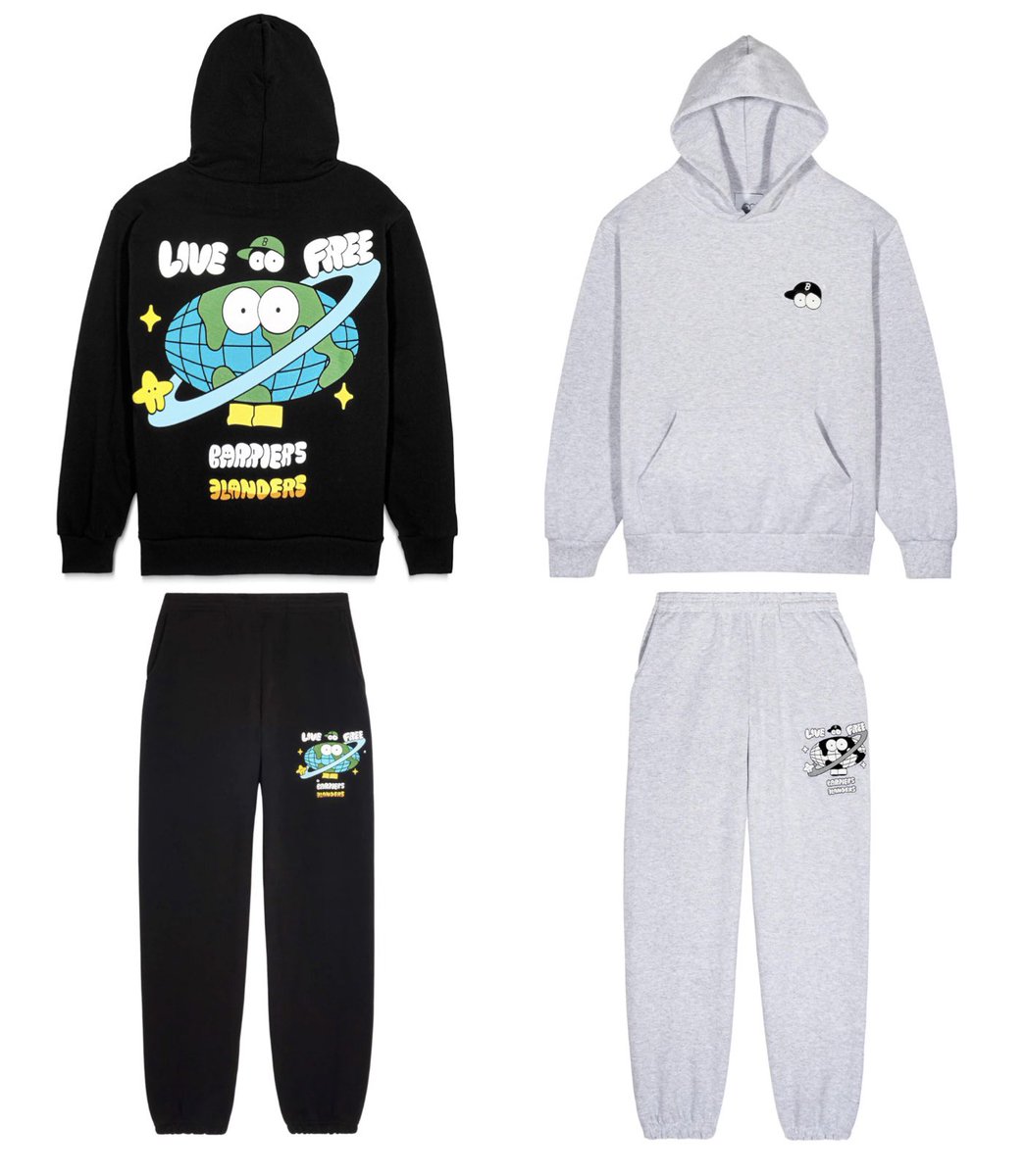 Season 2 LAUNCH DAY for <a href="/3LandersNFT/">3Landers 👀</a>! Let’s do a giveaway for a super fresh <a href="/Barriersny/">Barriers Worldwide</a> 3L Hoodie ($169 value) &amp; 3L Sweatpants ($169 value) set! 
⬇️
Enter:
Like + RT
Follow <a href="/3LandersNFT/">3Landers 👀</a> &amp; <a href="/The3landPortal/">The 3Land Portal 🏝️</a> 
Be in space 8pm EST &amp; join stage if won!
x.com/i/spaces/1ypKd…
1 winner!