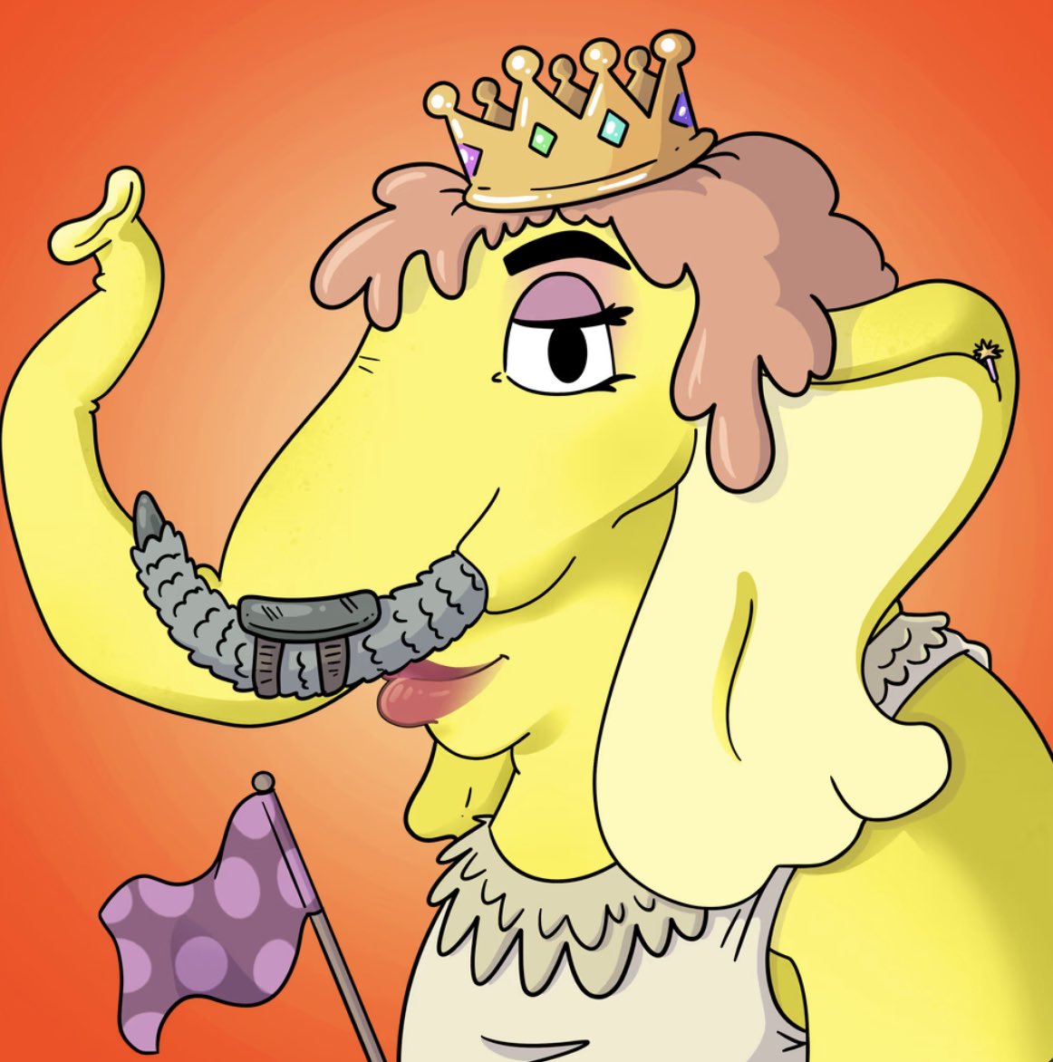 godphanter's tweet image. King meet queen!

#theherdisstrong #elephantsintheroom