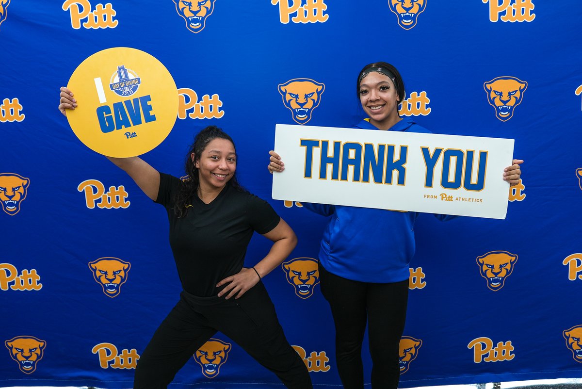 PittPantherClub's tweet photo. A huge thank you to everyone who participated in our 7th annual Pitt Day of Giving yesterday!

We appreciate all you do in support of @Pitt_ATHLETICS. https://t.co/185db5xCaG