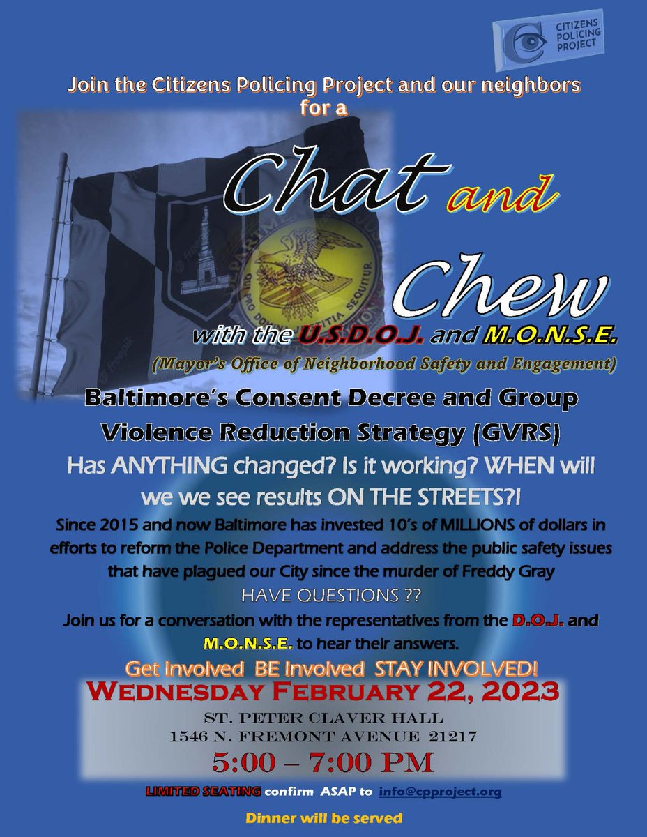 the Citizens Policing Project (@cpproject410) on Twitter photo 