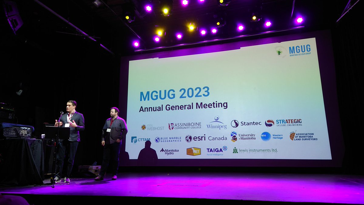 Our agm is happening now! <a href="/ManitobaGIS/">Manitoba GIS User Group (MGUG)</a>